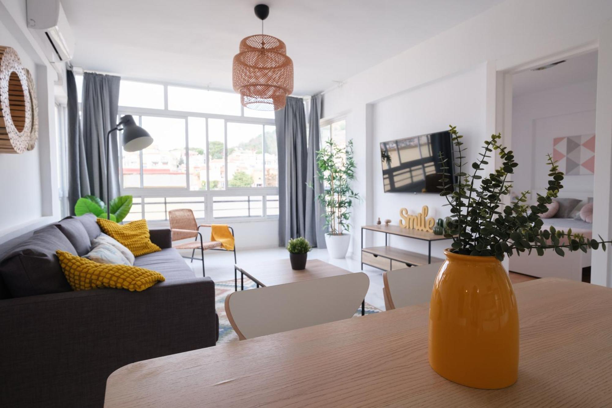 Wonderful Central Apartment Panoramics Views Wifi Malaga Exterior photo