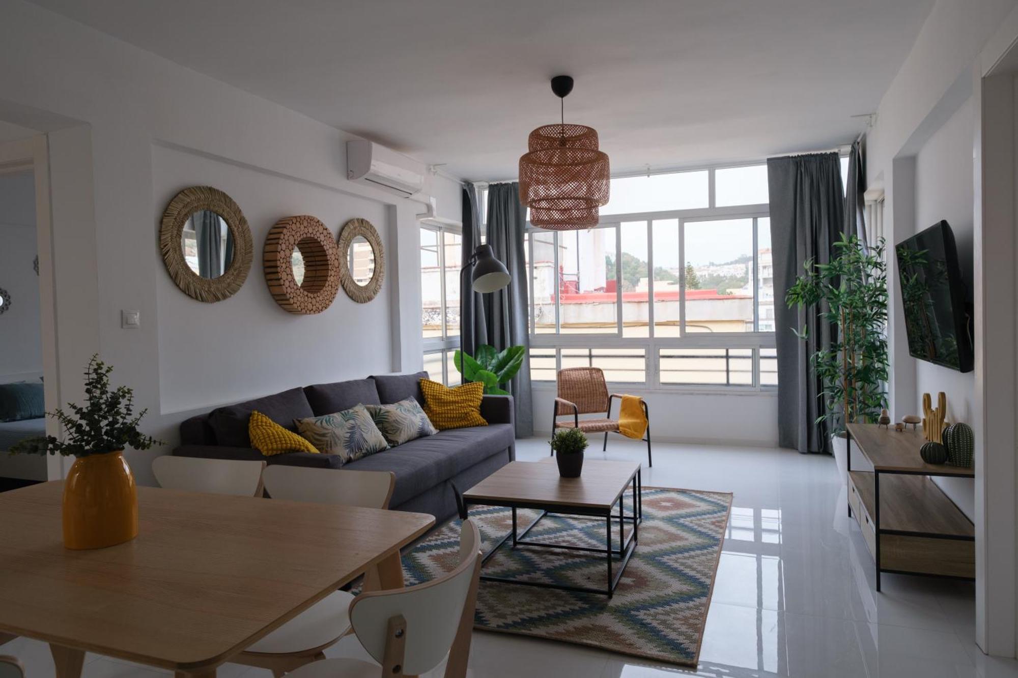 Wonderful Central Apartment Panoramics Views Wifi Malaga Exterior photo