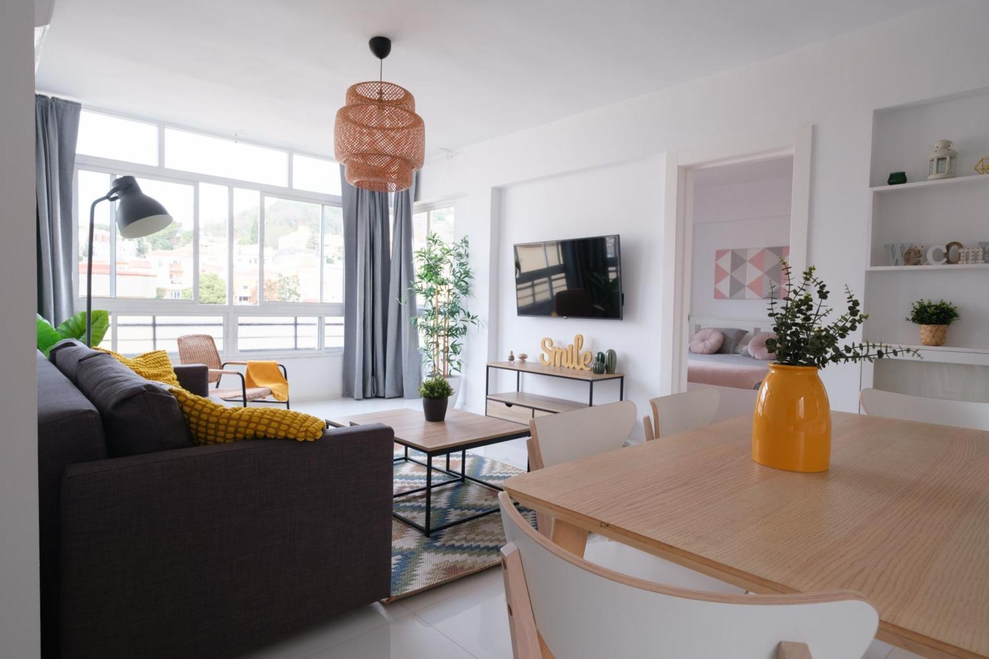Wonderful Central Apartment Panoramics Views Wifi Malaga Exterior photo